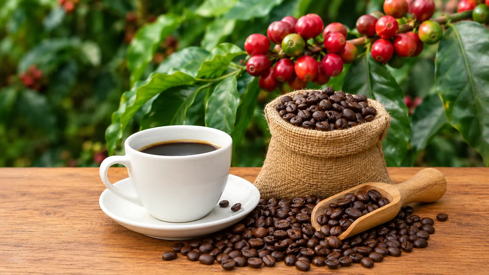 Ugandan Robusta coffee sorting and quality inspection for bulk supply
