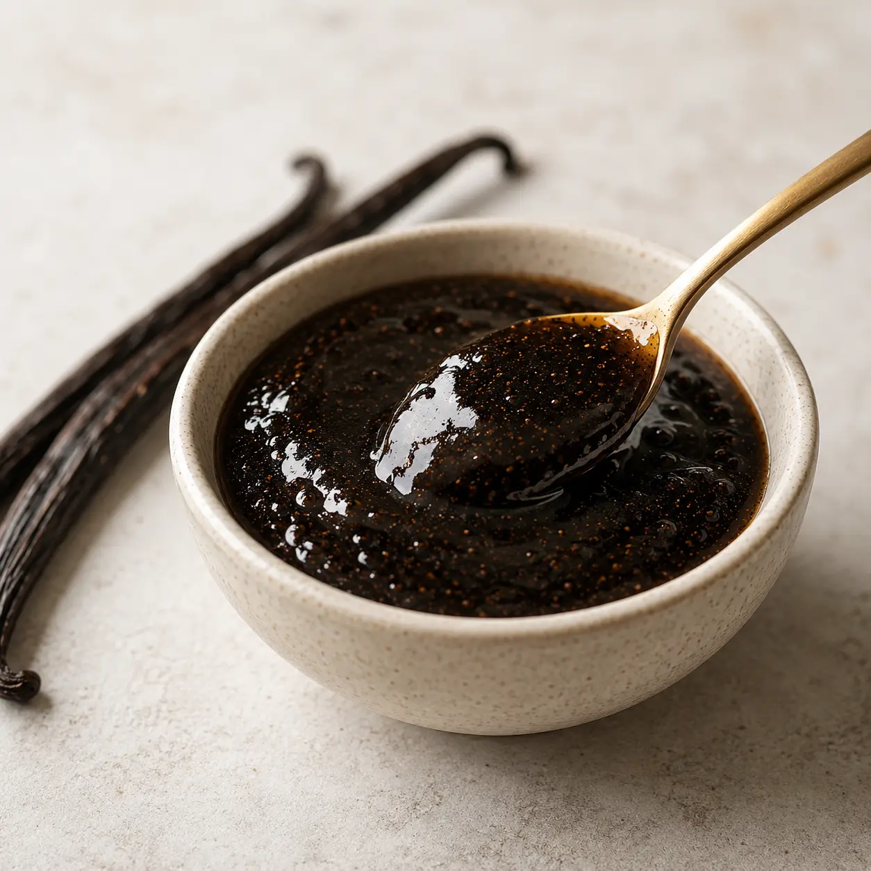 Vanilla paste from Uganda with Farmoganic